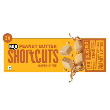BRB Shortcuts - Peanut Butter Wafer Bites - Classic - Box of 3